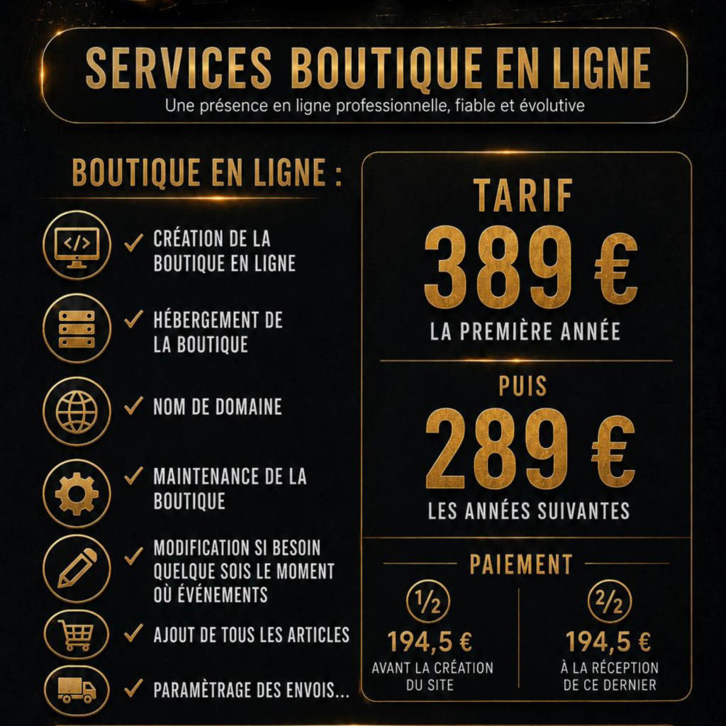 Template Boutique Athlète — Samba Sima