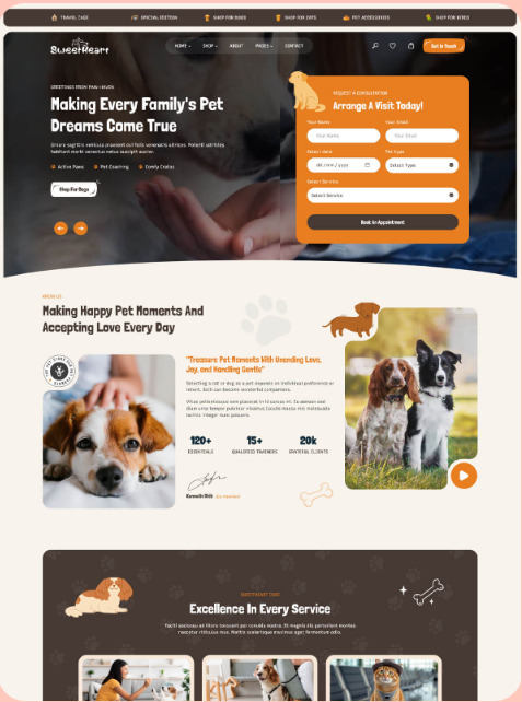 Template Boutique Sogroomi — Toilettage