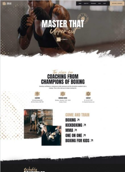 Template Fitness & Sport