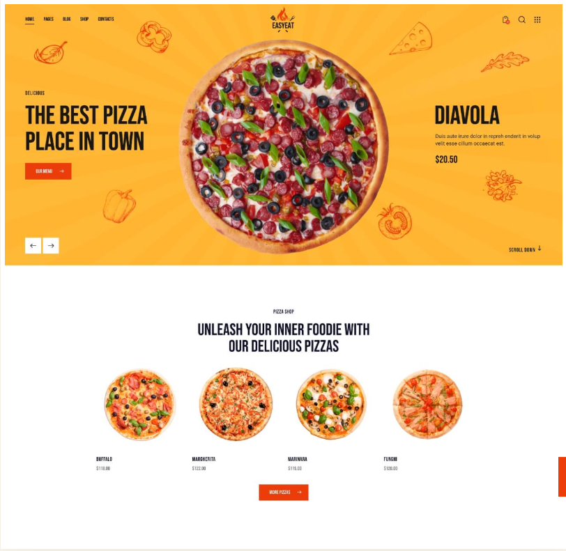 Template Pizzeria